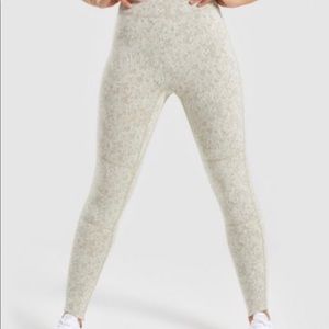 Gym Shark Green textures leggings